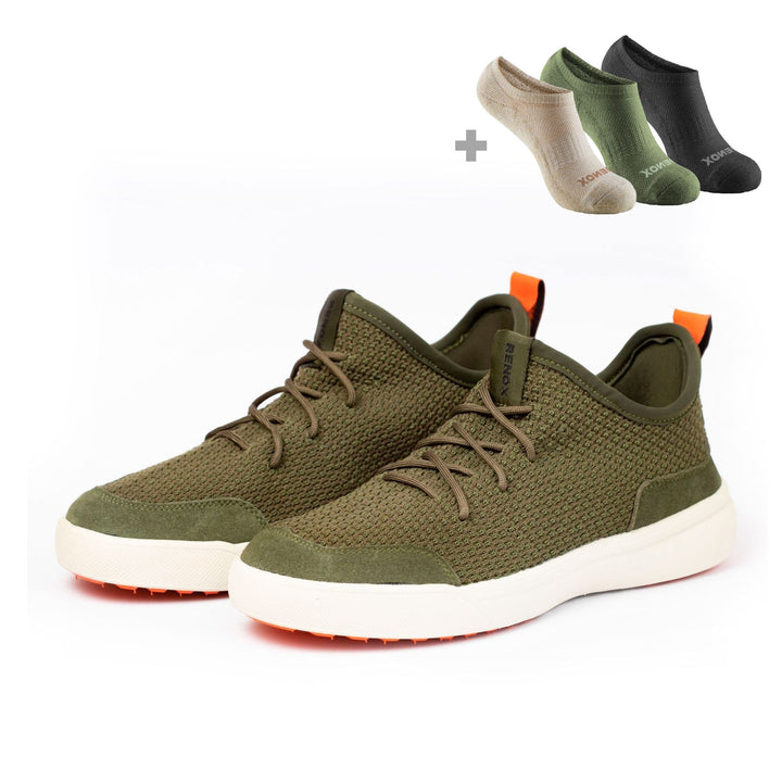 Versaknit Musgo + Pack 3 Calcetines Invisible