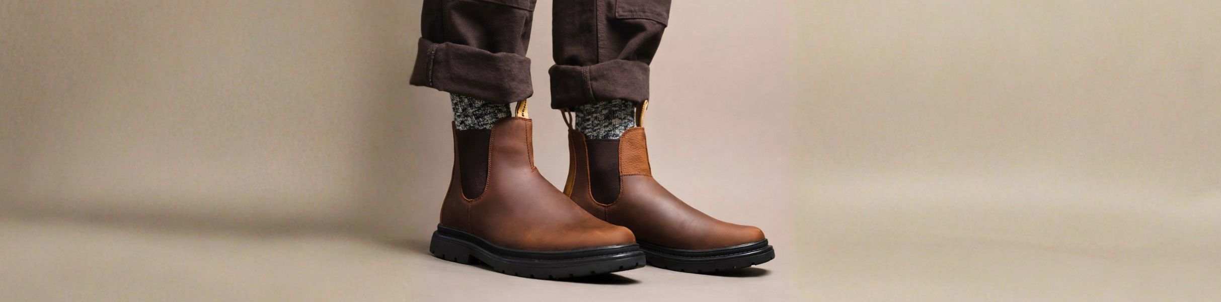 Botines y Bototos Chelsea de cuero Hombre