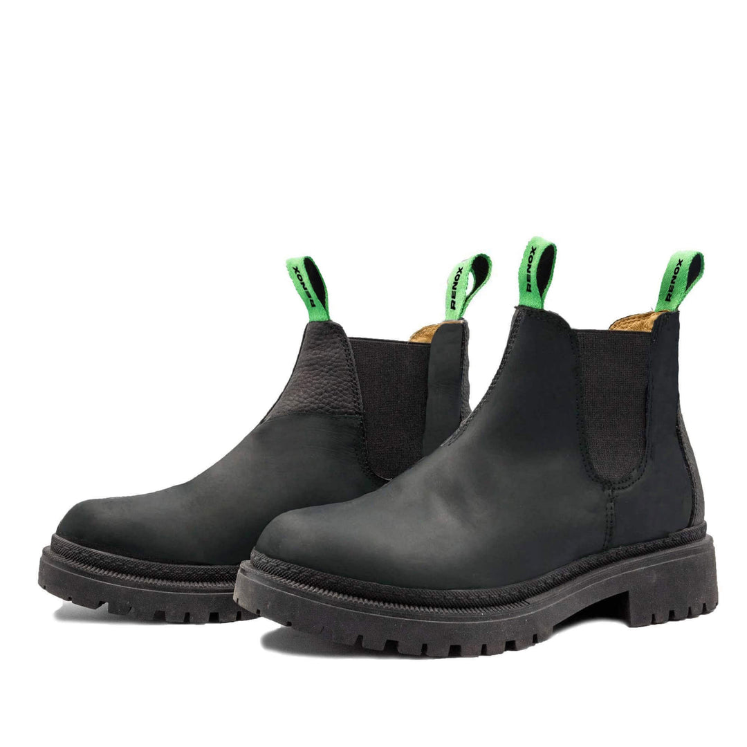 Botín Impermeable Negro Mujer Waterproof Chelsea Renox – Renox Chile