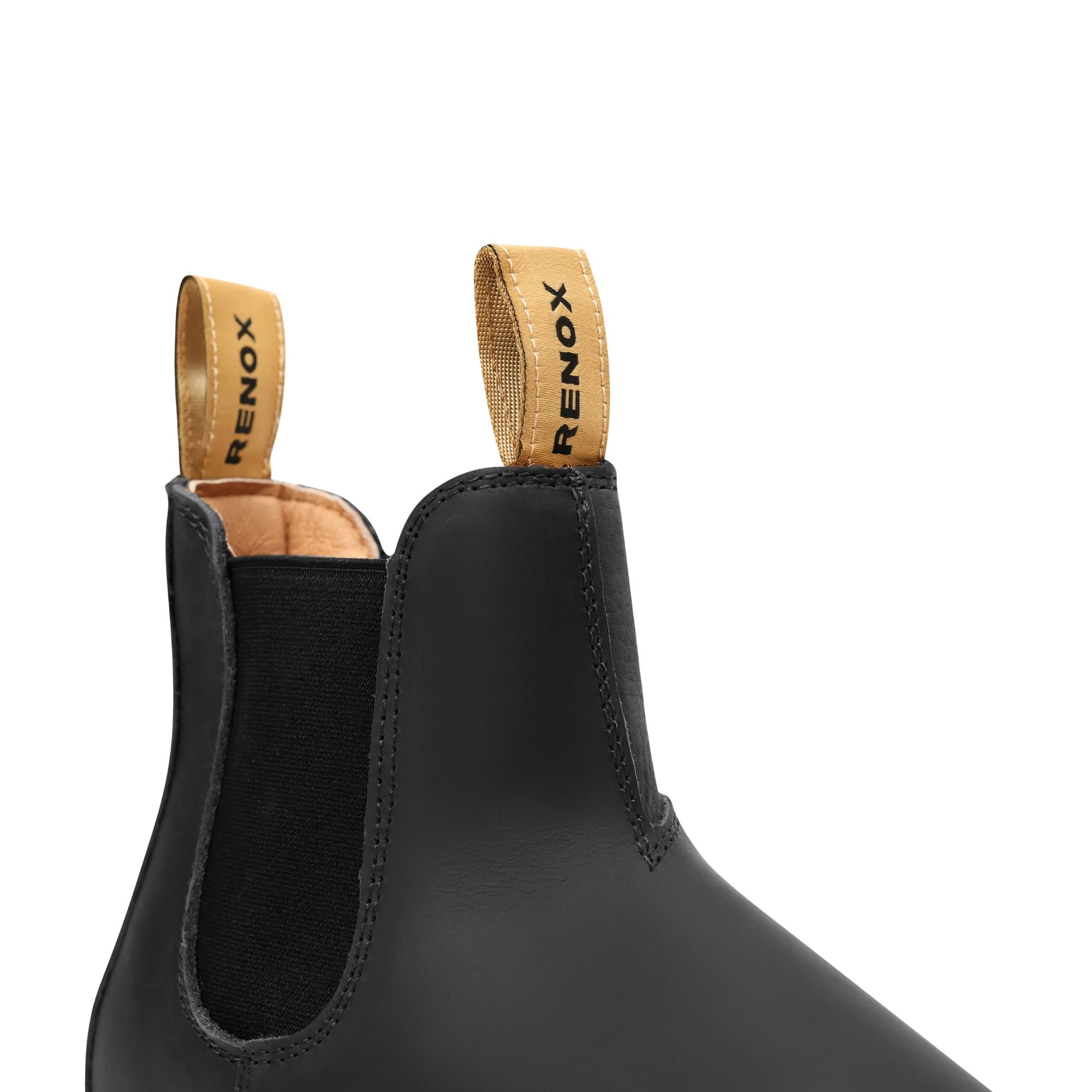 Botín Chelsea Negro Chiporro Hombre Cuero Repelente Outdoor