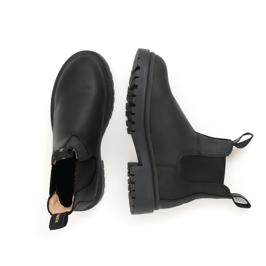 Botín Original 2 Negro Rústico Mujer