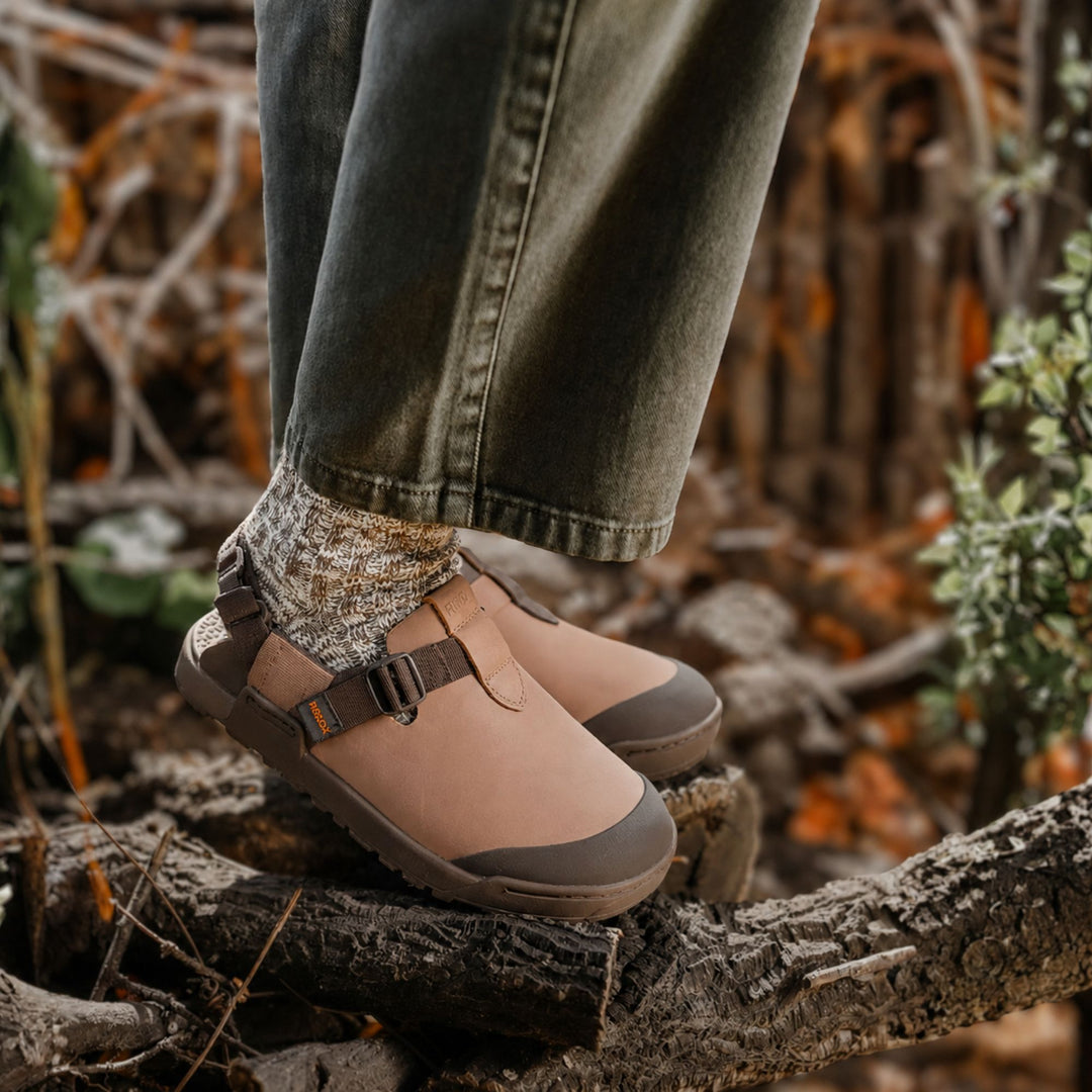Zueco Terra Clog Todo Terreno Café Claro Unisex