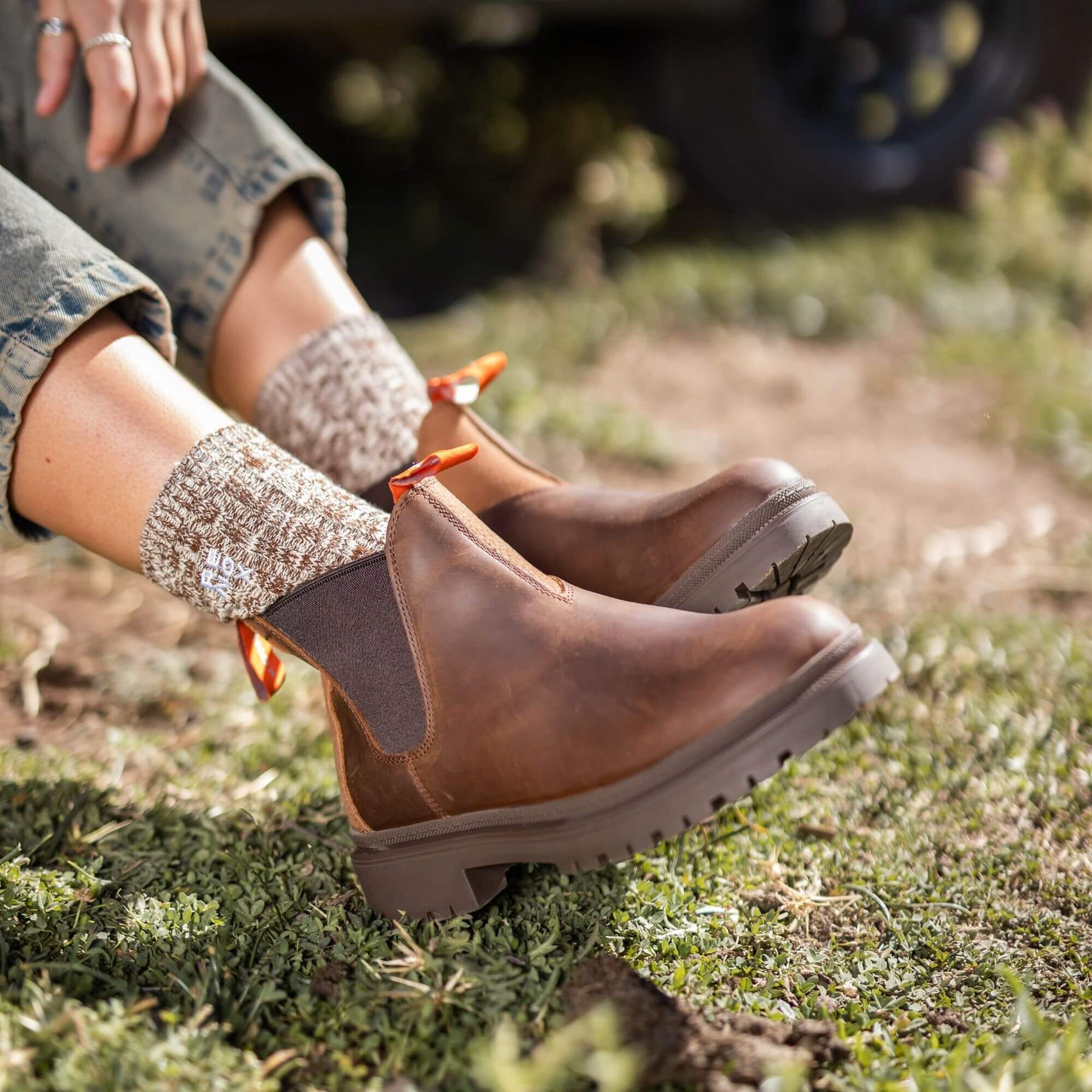 Calzado Botas Impermeables Mujer Con Chiporro Botín Impermeable