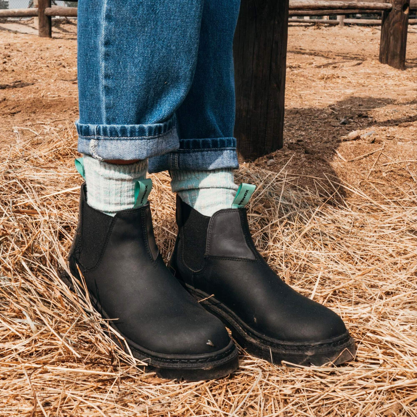 Bototos Original Negro Menta Mujer