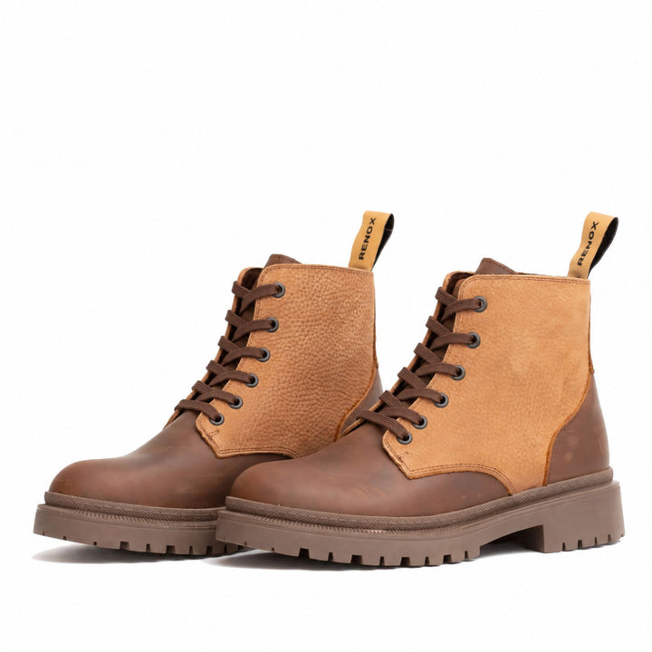 botines-cordones-cuero-impermeable-waterproof-cafe-renox