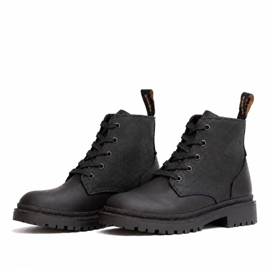 botines-cordones-cuero-impermeable-waterproof-negro-renox