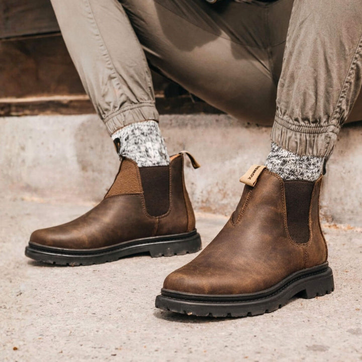 Botín Original 2 Café Rústico Hombre