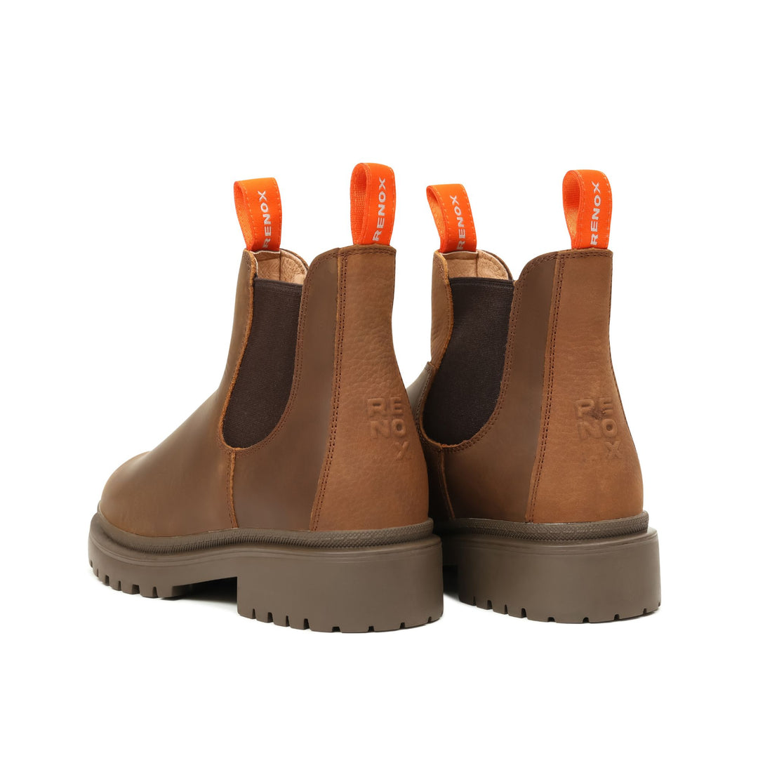 Botín Original 2 Chiporro Natural Café Mujer