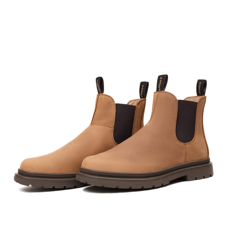 Botín Original 2 Café Camel Hombre