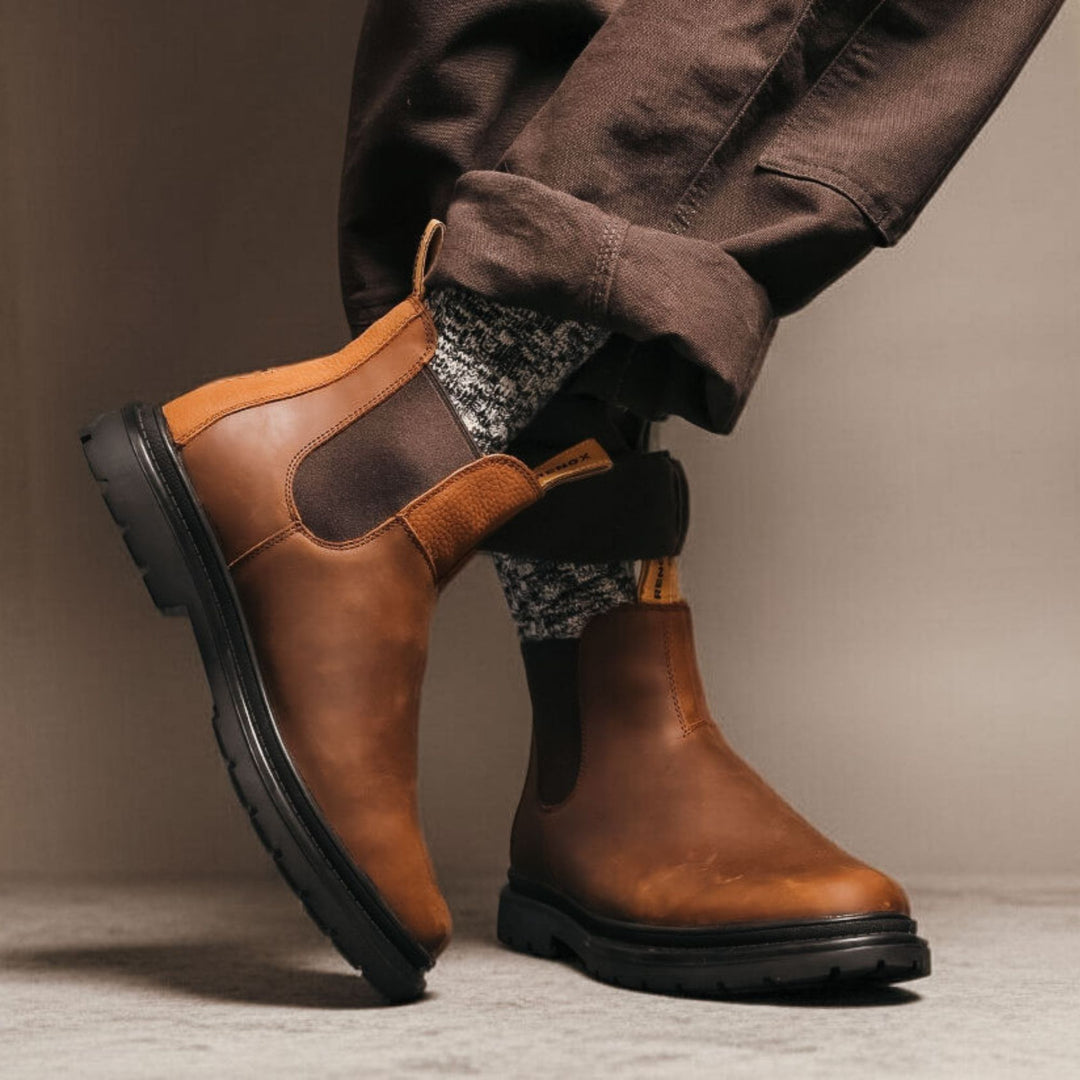 Botín Original 2 Café Rústico Hombre