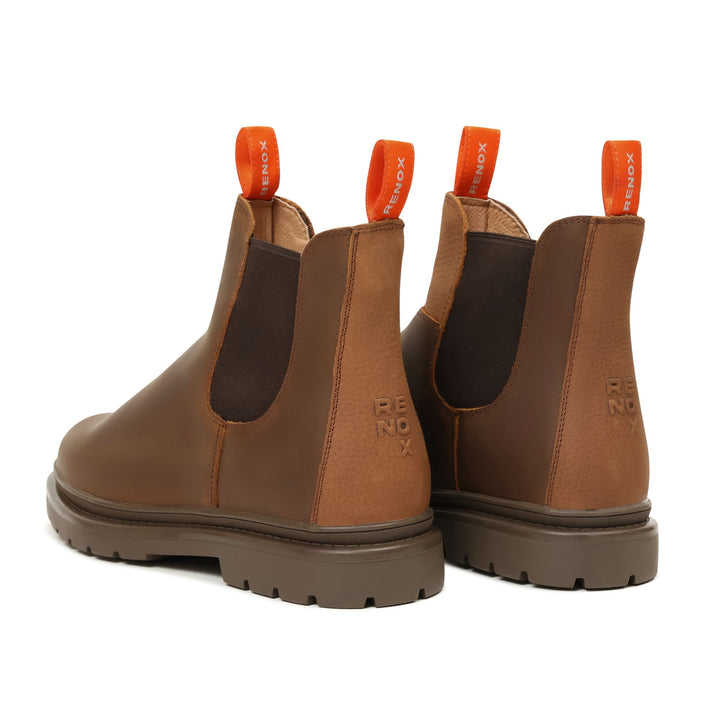 Botín Original 2 Chiporro Natural Café Hombre