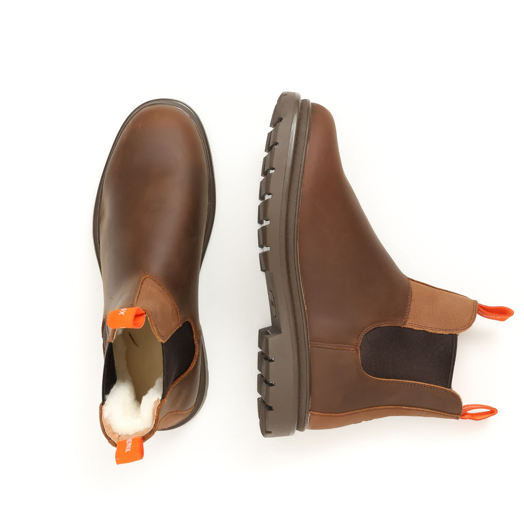 Botín Original 2 Chiporro Natural Café Hombre