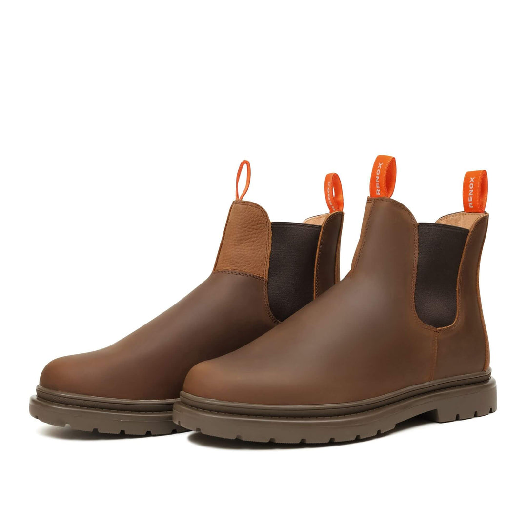 Botín Original 2 Chiporro Natural Café Hombre