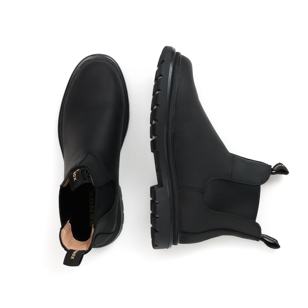 Botín Original 2 Negro Rústico Hombre