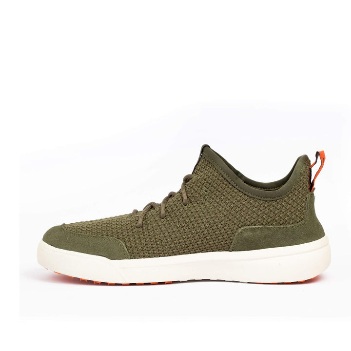 Zapatilla Versaknit Verde Musgo Unisex