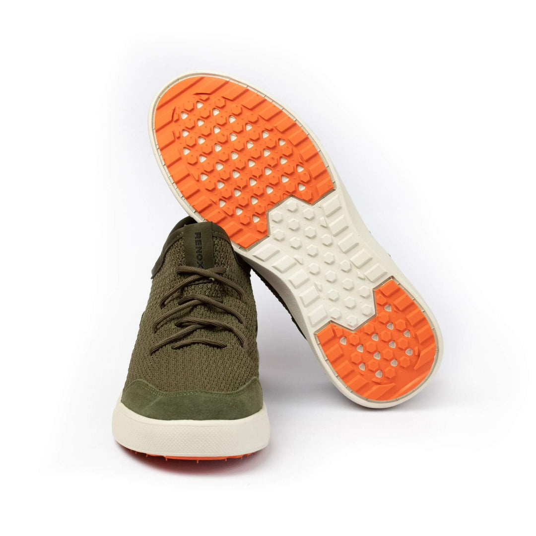 Zapatilla Versaknit Verde Musgo Unisex