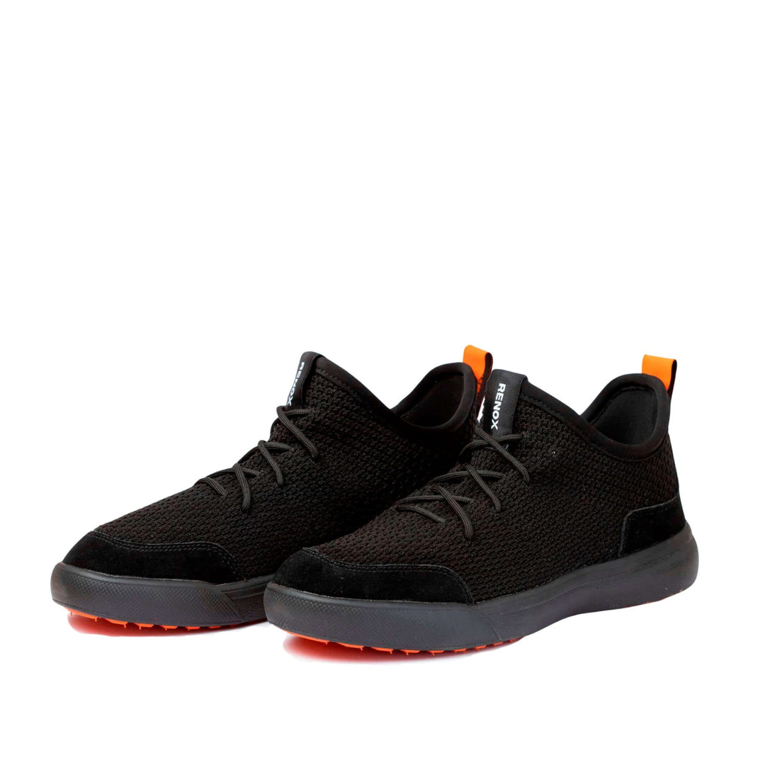 zapatilla slip in versa knit negro renox
